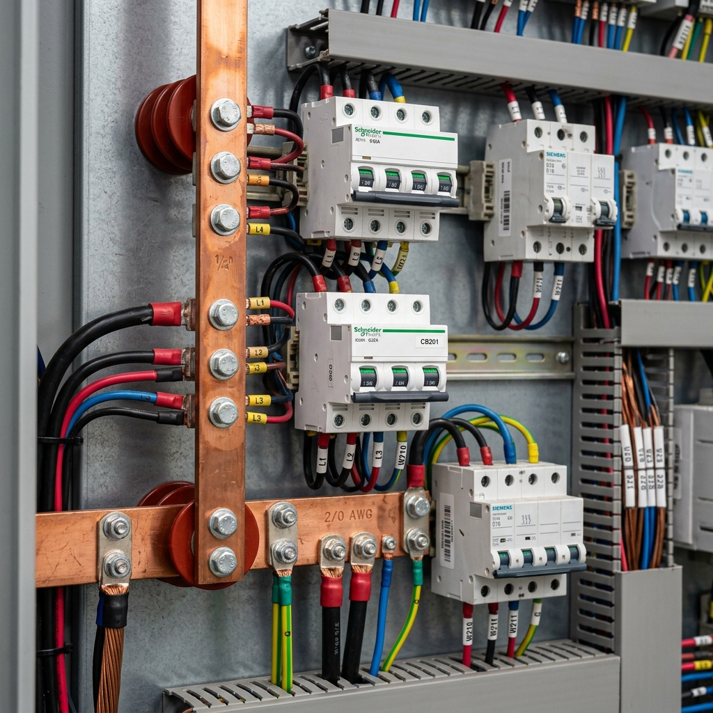 Industrial circuit board and panel termination controls